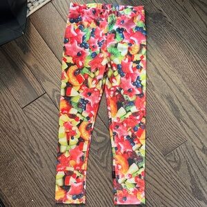 Fruit Print Kids Leggings